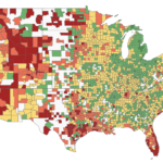 FHFA Map of USA by County