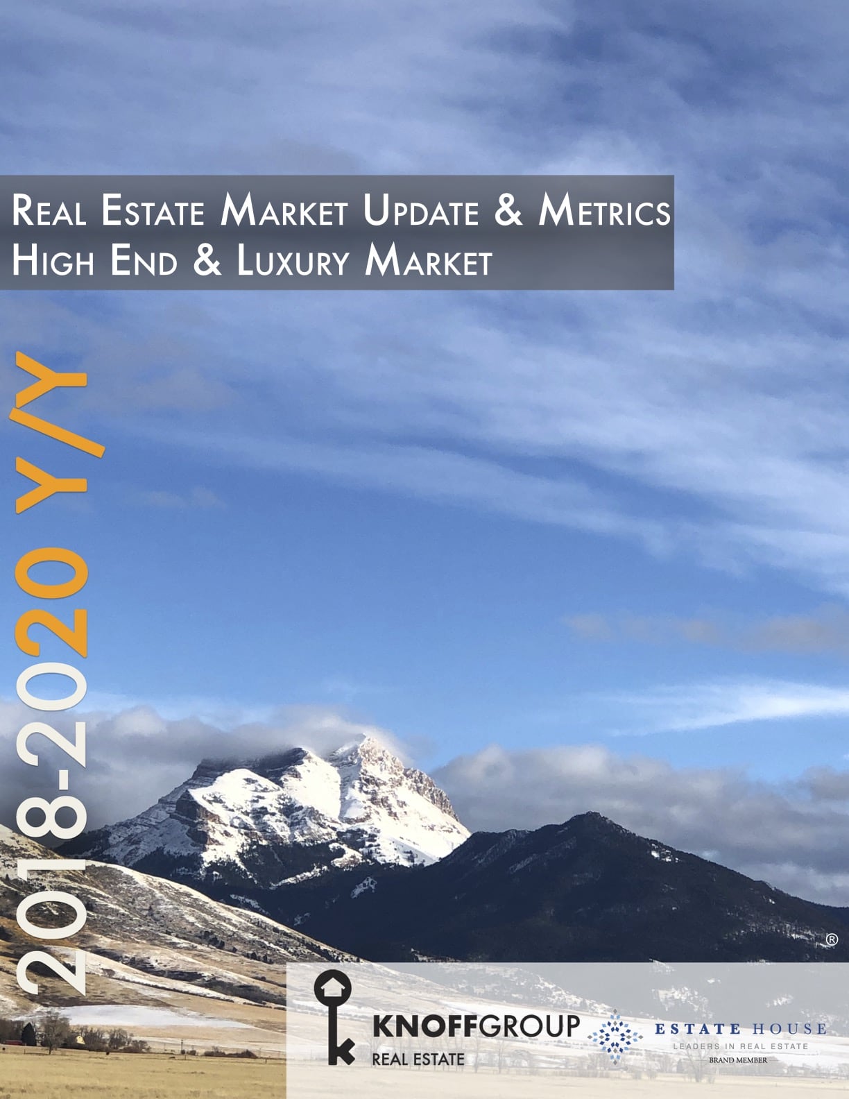 cover for year over year 2018-2020 luxury real estate statistics