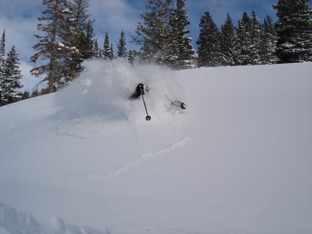 Skier at Discovery Ski Area