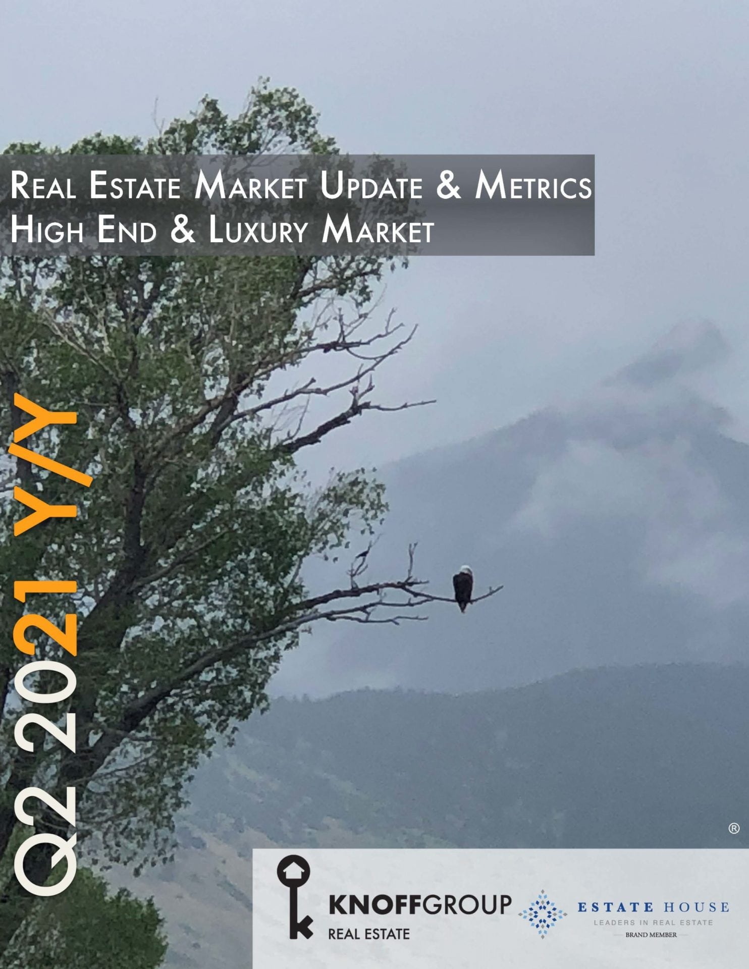cover page for luxury market stats