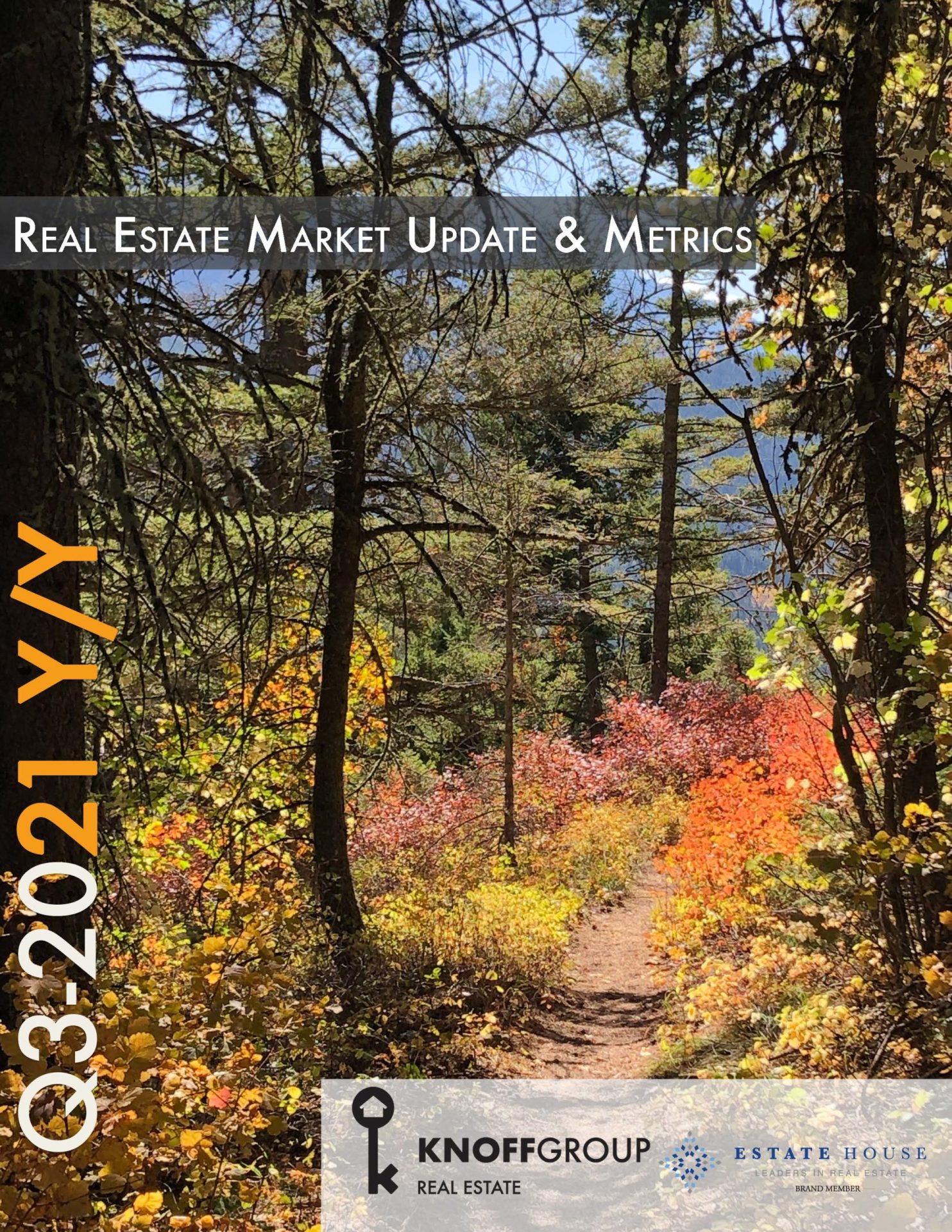 cover for q3 2021 real estate statistics