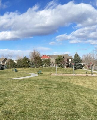a neighborhood park within the subdivision