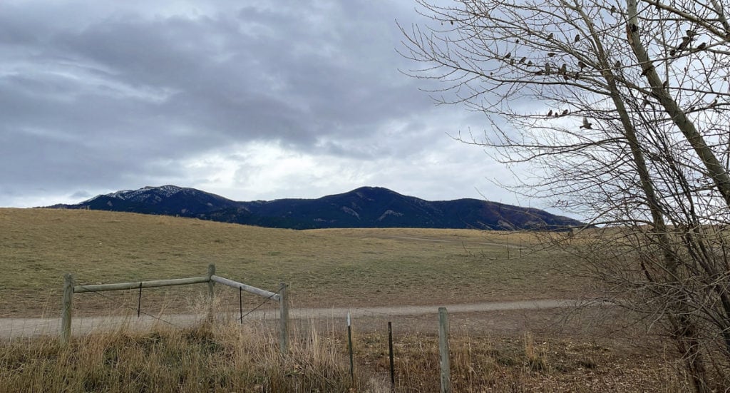 snowfill area near bridger creek subdivision
