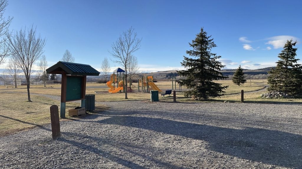 a neighborhood park within the subdivision