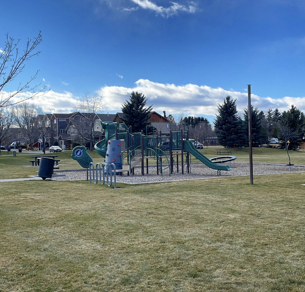 a neighborhood park within the subdivision