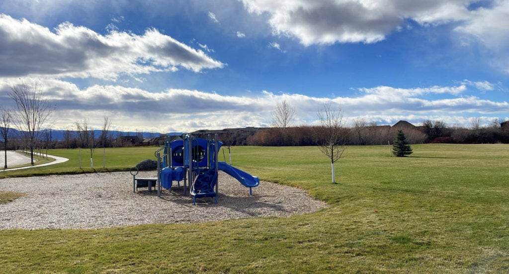 a neighborhood park within the subdivision
