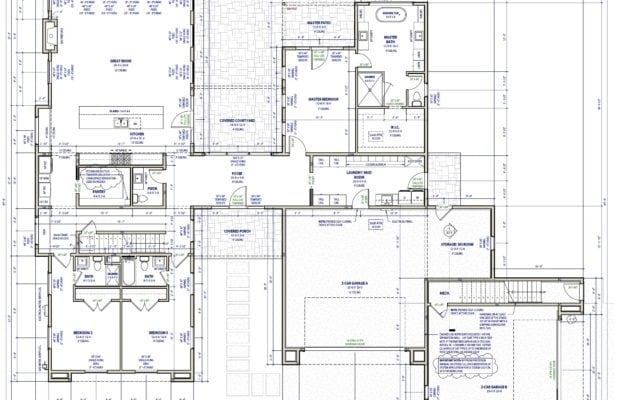 2550 Kootenai main level floor plan