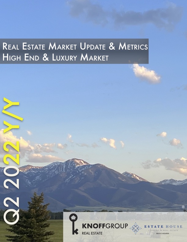 cover for Quarter 2 - 2022 luxury market statistics