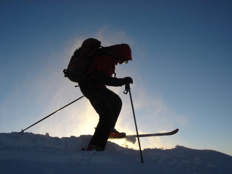 Skier at Maverick Mountain Ski Area