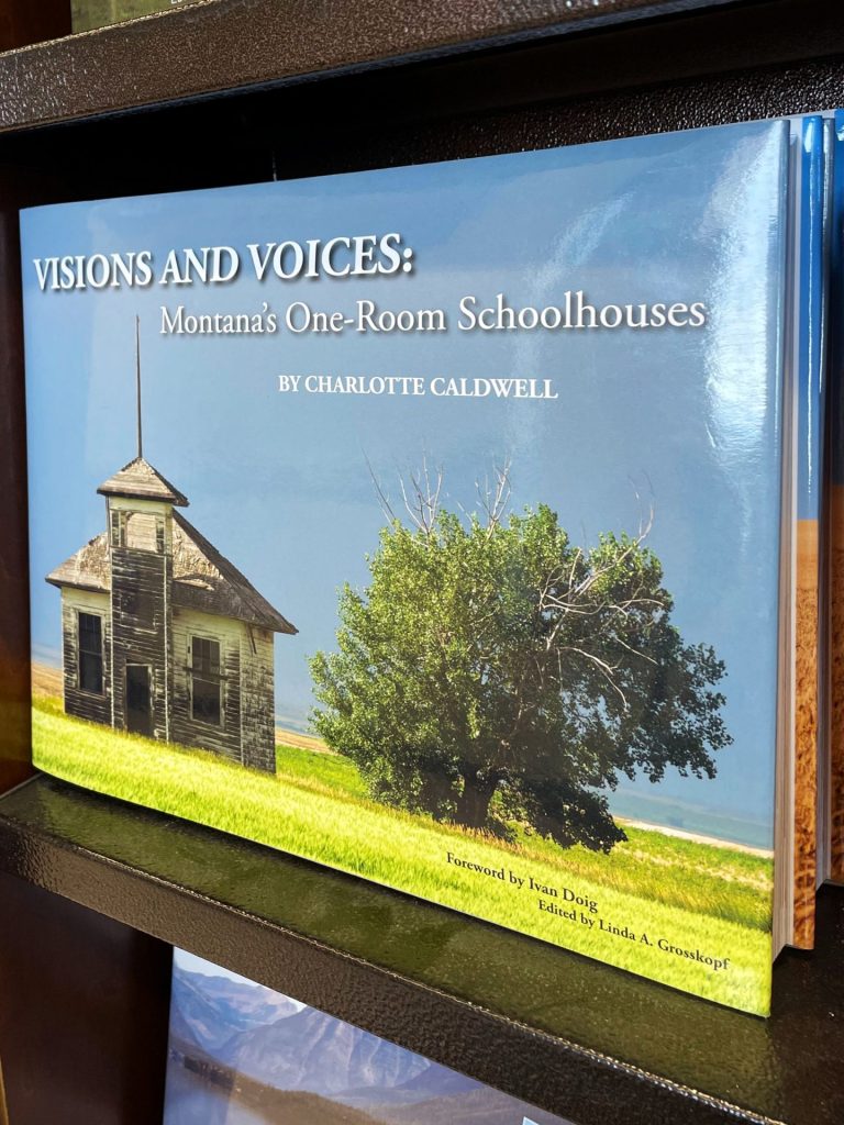 book Visions and Voices: Montana’s One-Room Schoolhouses by Charlotte Caldwell 