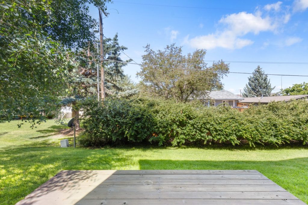 519 N 19th Avenue, Unit C, on back deck looking away from home