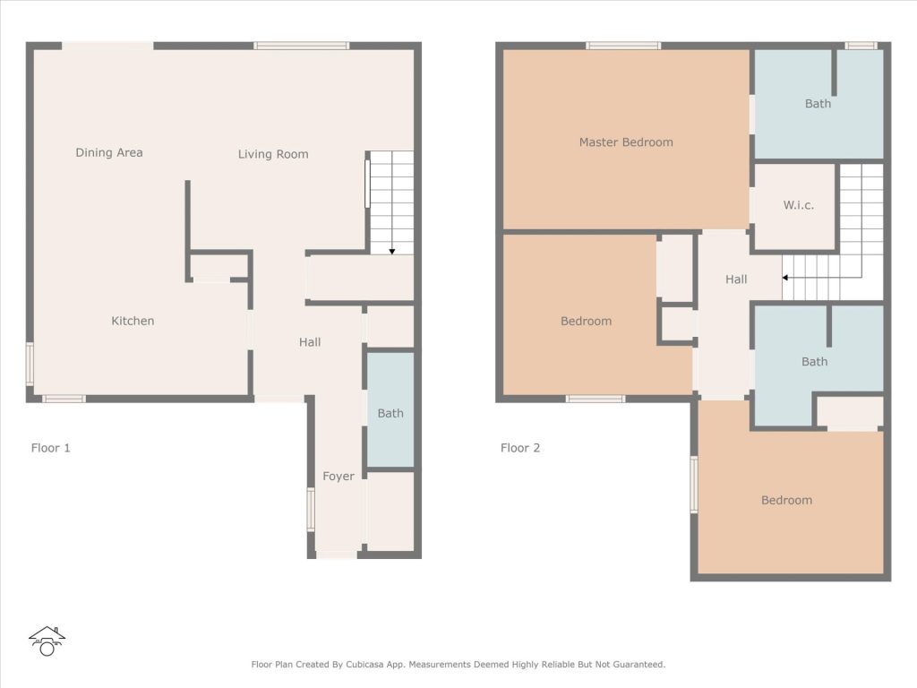 519 N 19th Avenue, Unit C, generated floor plan diagram