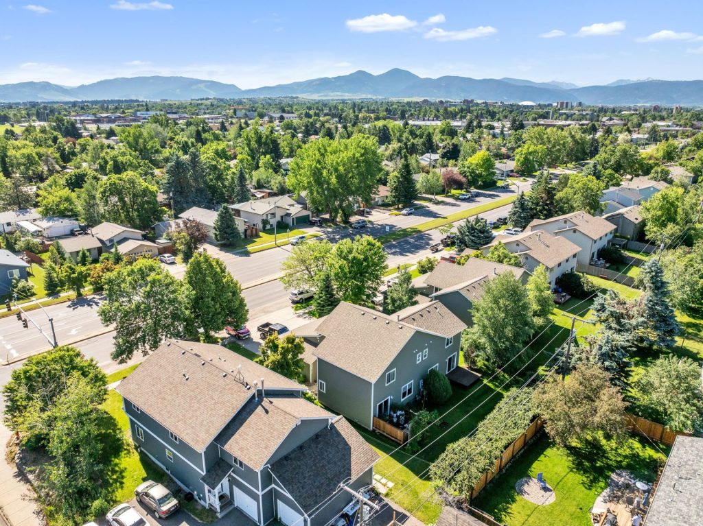 519 N 19th Avenue, Unit C, aerial view of home and surrounding area