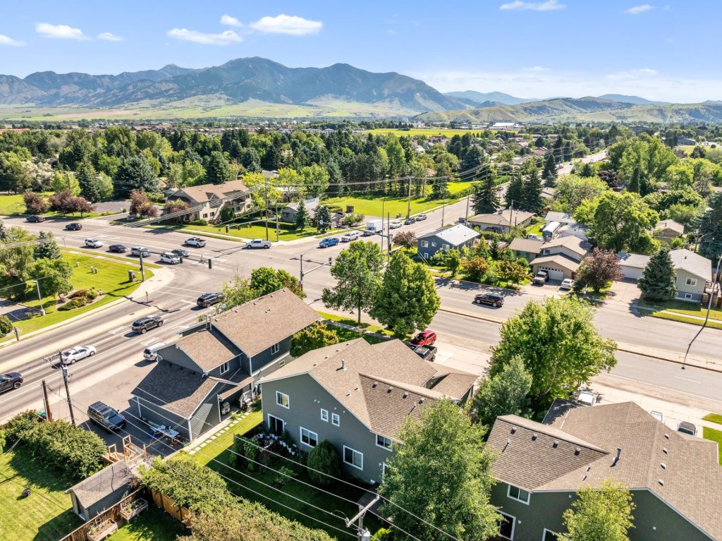 519 N 19th Avenue, Unit C, aerial view of home and surrounding area