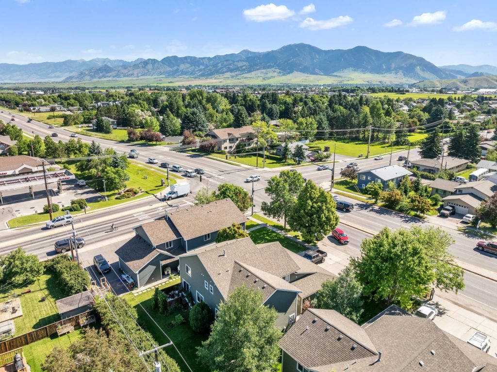 519 N 19th Avenue, Unit C, aerial view of home and surrounding area