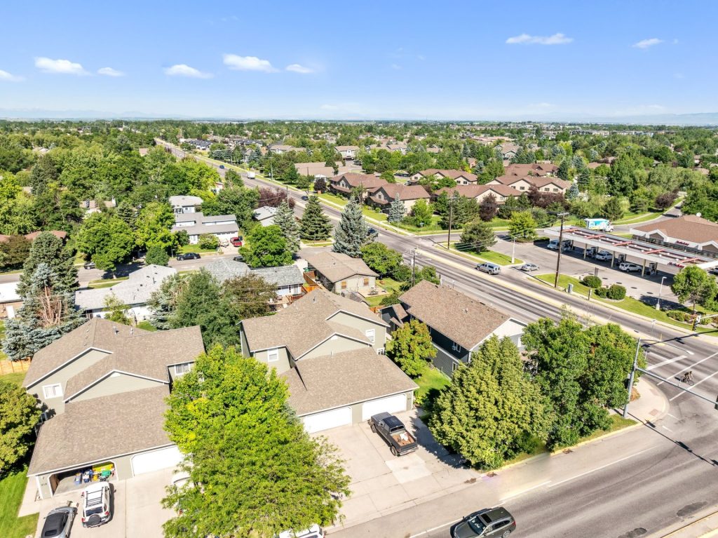 519 N 19th Avenue, Unit C, aerial view of home and surrounding area