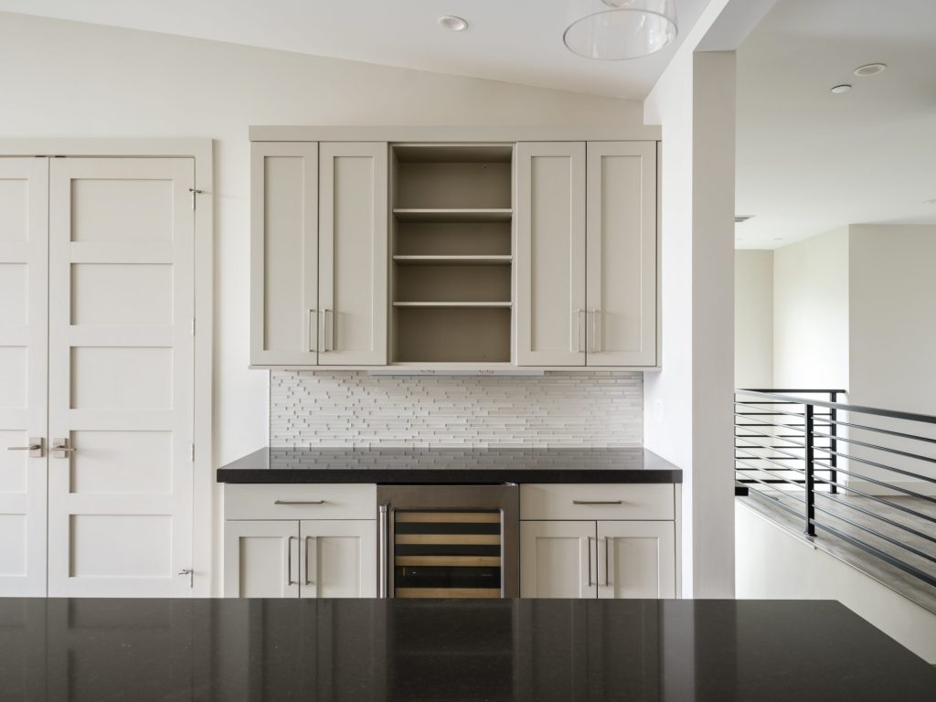 89 Duckhorn Lane, Unit D, kitchen looking towards built in credenza