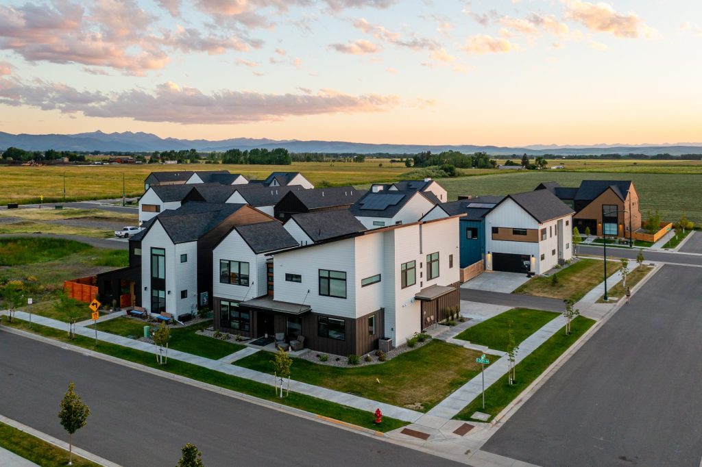 3009 S 30th Avenue, Bozeman, drone photo of home